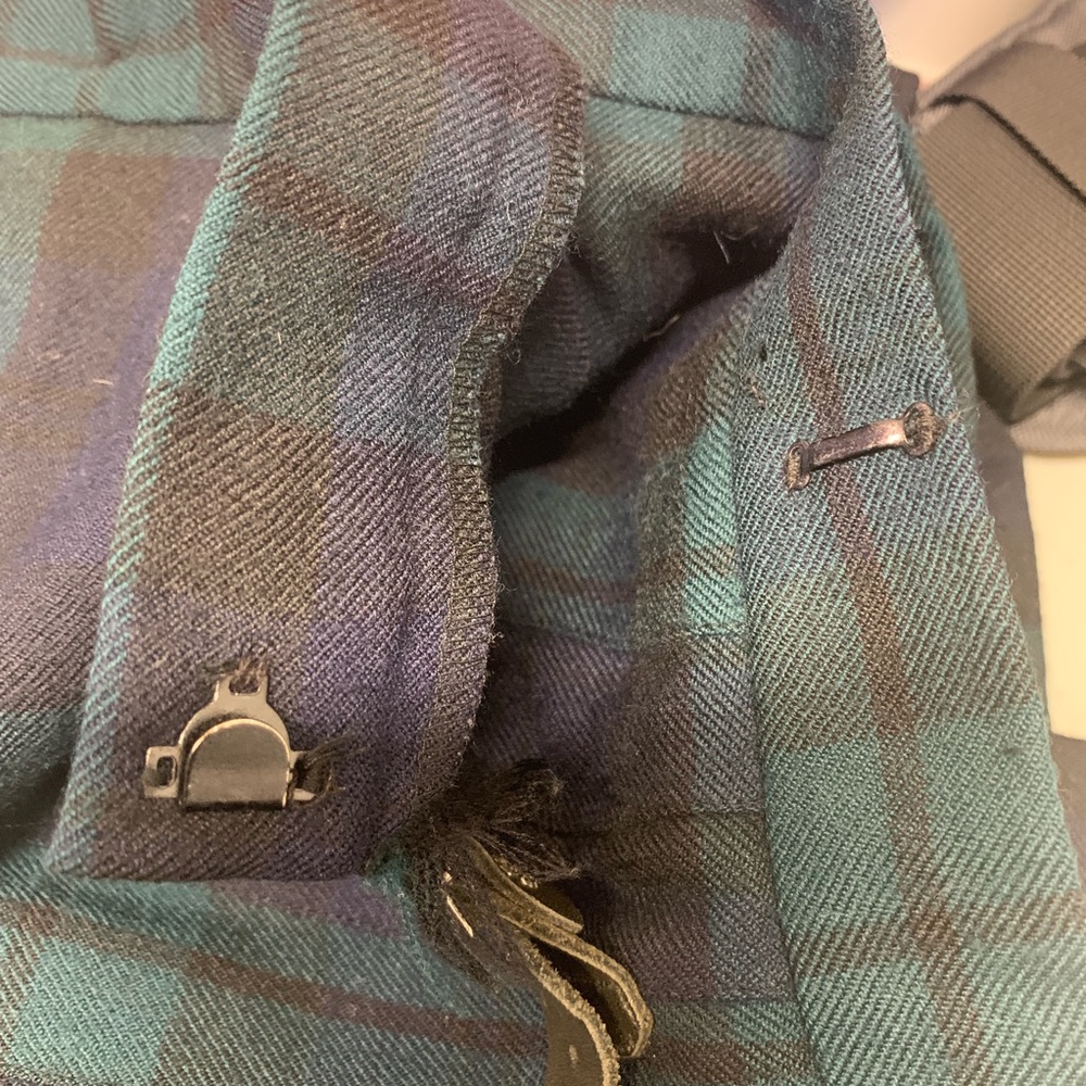 Ralph Lauren Blue and Green Plaid Mini Skirt - Picture 8 of 8